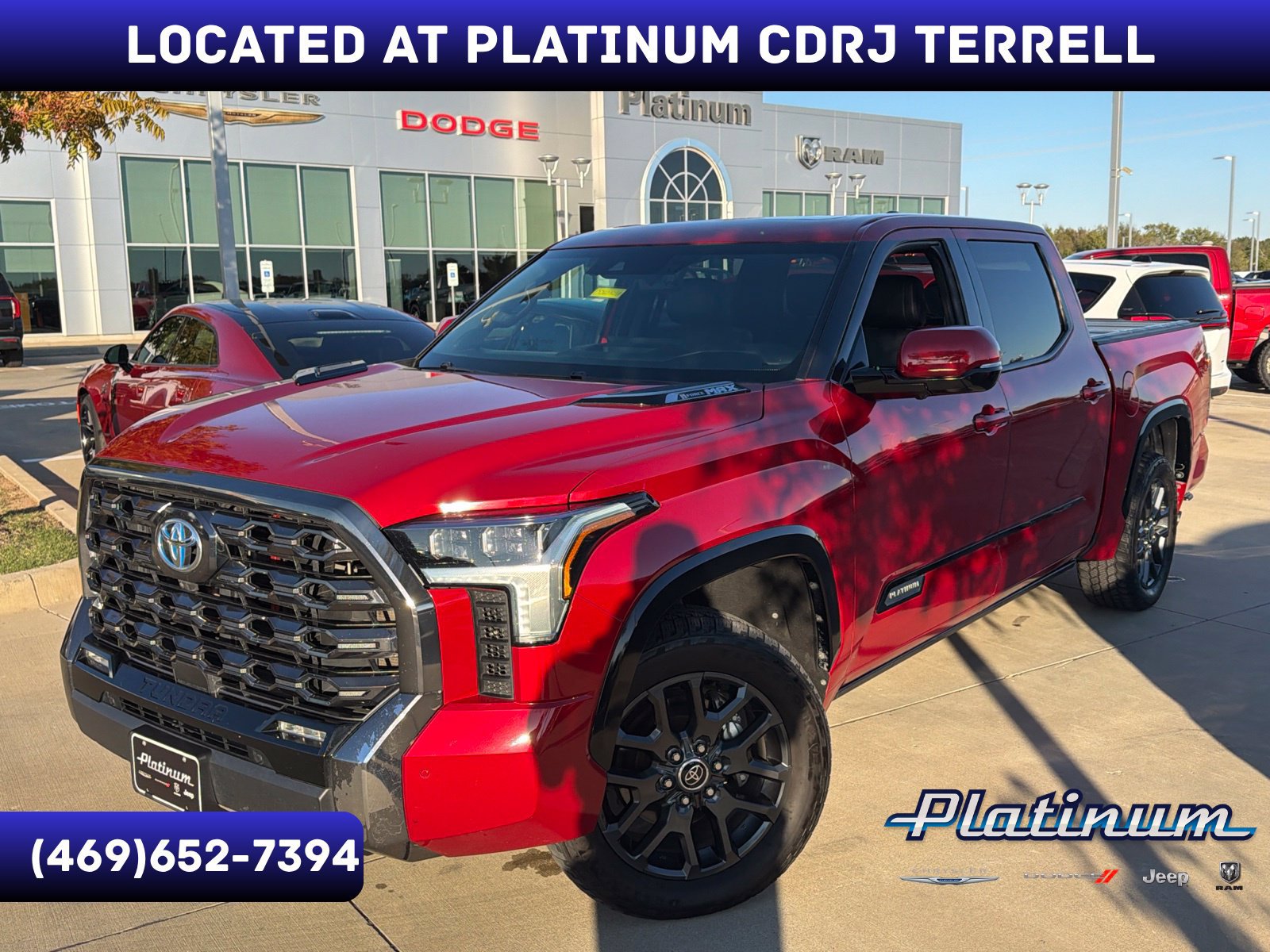 Used 2023 Toyota Tundra Platinum w/ Advanced Package AWD/4WD 360° Tour