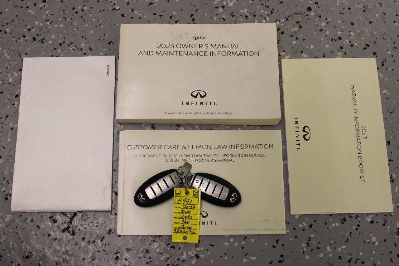 Used 2023 INFINITI QX80 Luxe w/ Cargo Package AWD/4WD image 89