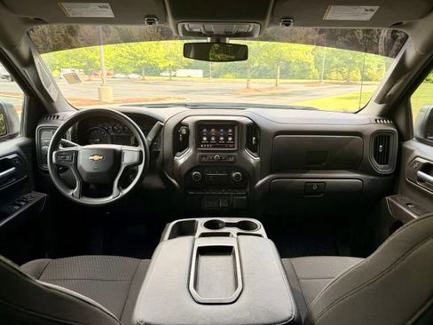 Used 2021 Chevrolet Silverado 1500 Custom w/ LPO, Dark Essentials Package RWD image 24