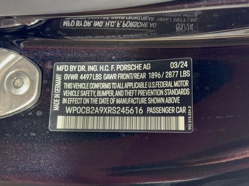 Certified 2024 Porsche 911 Carrera S RWD image 31