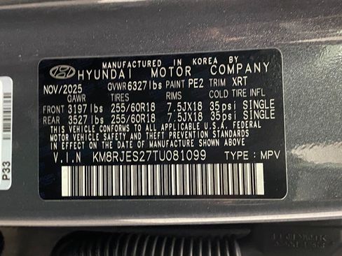 New 2026 Hyundai Palisade XRT Pro image 38