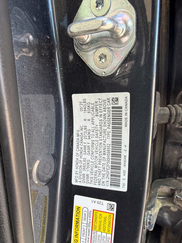 Used 2025 Honda Civic Sport image 11