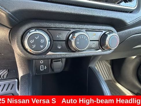 Certified 2025 Nissan Versa S w/ Trunk Package FWD image 14
