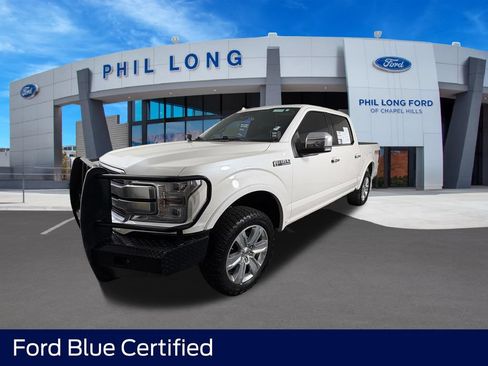 Certified 2019 Ford F150 Platinum w/ Equipment Group 701A Luxury AWD/4WD image 1