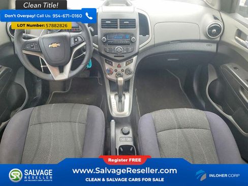 Used 2013 Chevrolet Sonic LT w/ Wheels and Fog Lamp Package FWD image 11
