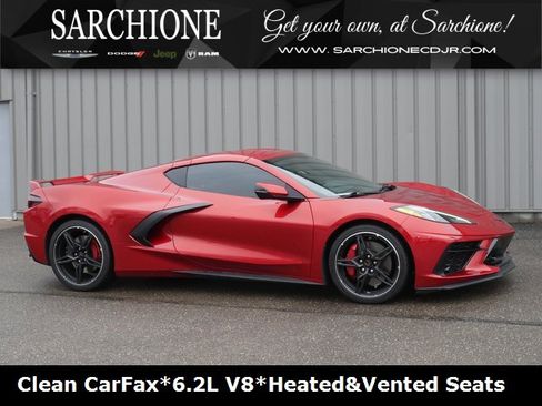 Used 2021 Chevrolet Corvette Stingray Preferred Cpe w/ Z51 Performance Package image 1