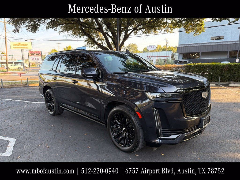 Used 2023 Cadillac Escalade Sport w/ LPO, ONYX Package AWD/4WD image 1