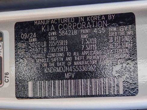 Certified 2025 Kia Sorento SX Prestige image 26