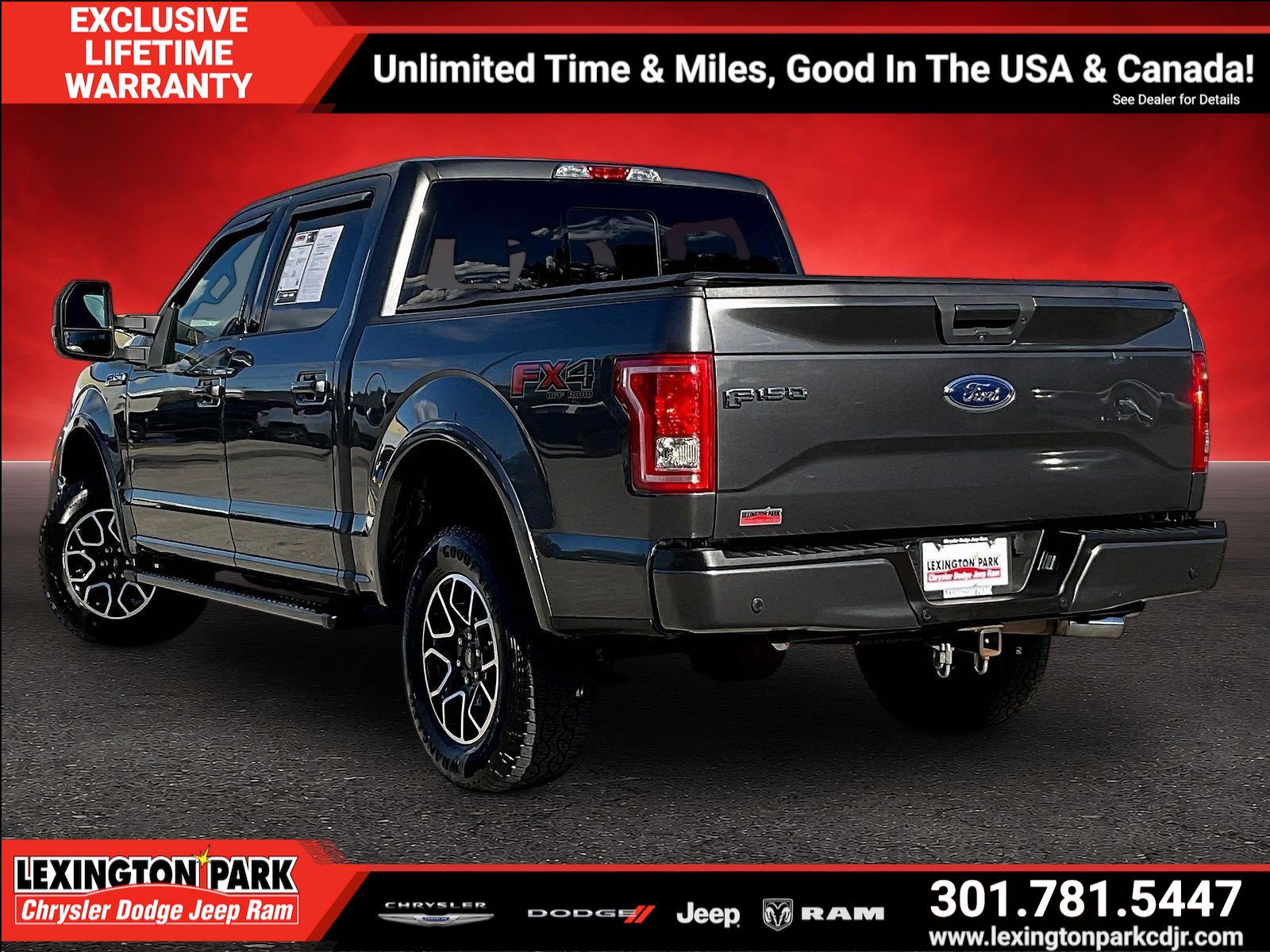 Used 2017 Ford F150 XLT w/ Equipment Group 302A Luxury AWD/4WD image 4