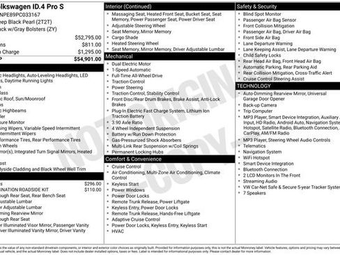 Certified 2023 Volkswagen ID.4 Pro S AWD/4WD image 36
