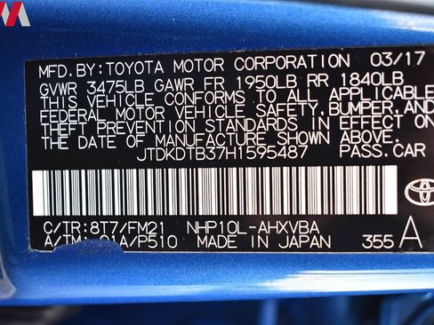 Used 2017 Toyota Prius C One image 33