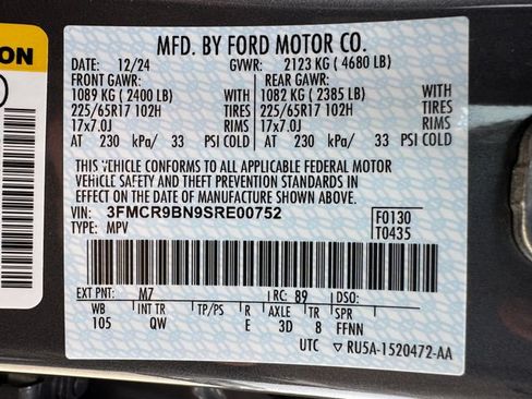 Used 2025 Ford Bronco Sport Big Bend w/ Convenience Package AWD/4WD image 27