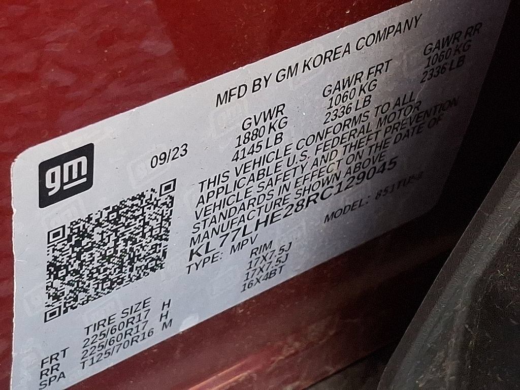 Certified 2024 Chevrolet Trax LT FWD image 26