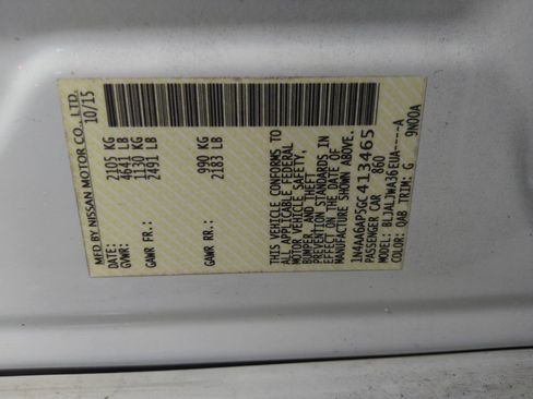 Used 2016 Nissan Maxima 3.5 SV image 33