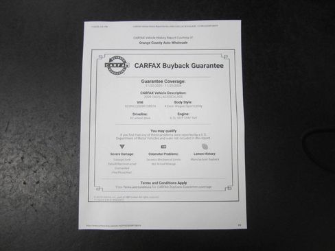 Used 2009 Cadillac Escalade Base AWD 4dr SUV w/V8 Ultra Lu image 44