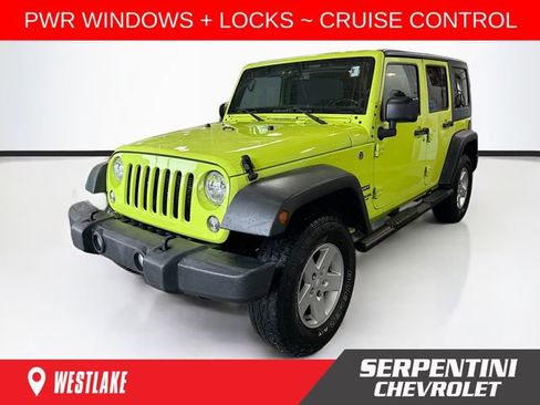 Used 2016 Jeep Wrangler Unlimited Sport w/ Quick Order Package 24S image 1
