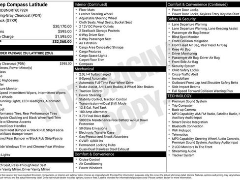 Used 2024 Jeep Compass Latitude AWD/4WD image 18