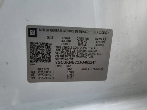 Used 2018 Chevrolet Silverado 1500 W/T w/ Trailering Package AWD/4WD image 52