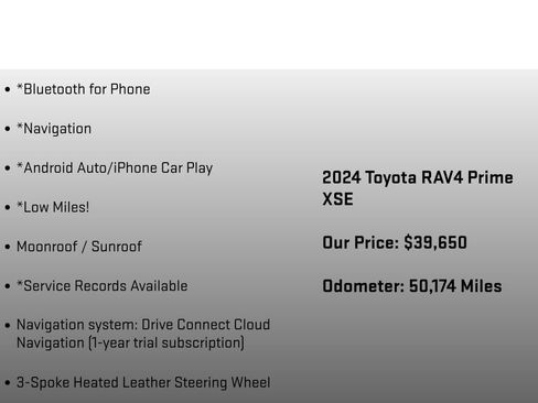 Used 2024 Toyota RAV4 XSE w/ Weather Package AWD/4WD image 12