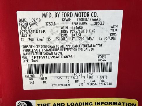 Used 2010 Ford F150 XLT image 34