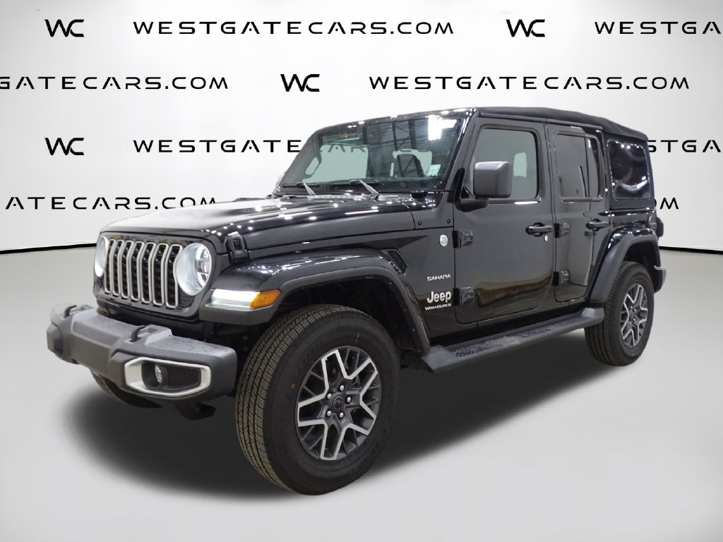 Used 2024 Jeep Wrangler Unlimited Sahara AWD/4WD image 1