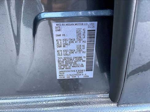 New 2026 Nissan Frontier S image 43