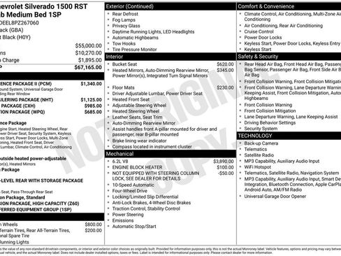 Used 2023 Chevrolet Silverado 1500 RST w/ Convenience Package II AWD/4WD image 27