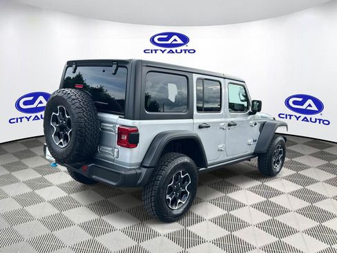 Used 2023 Jeep Wrangler Unlimited Rubicon 4xe w/ Cold Weather Group AWD/4WD image 3