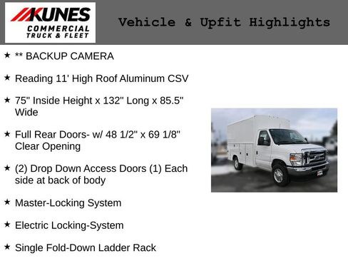 New 2025 Ford E-350 and Econoline 350 Super Duty w/ Power Equipment Group RWD image 3