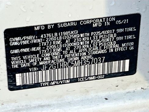 Used 2021 Subaru Crosstrek 2.5i Sport w/ Popular Package #3 image 31