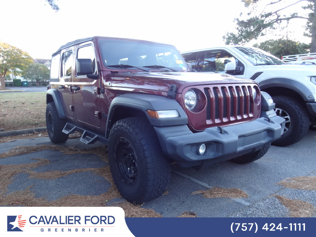 Used 2022 Jeep Wrangler Unlimited Sport AWD/4WD image 1