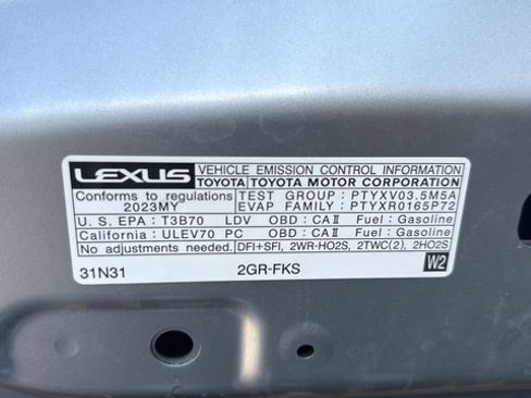 Used 2023 Lexus IS 350 F Sport w/ Navigation Package RWD image 36