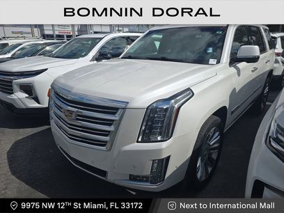Used 2018 Cadillac Escalade Platinum