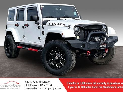 Used 2015 Jeep Wrangler Unlimited Sahara w/ Connectivity Group image 1