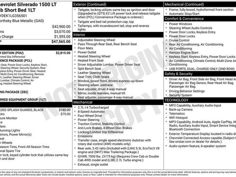 Used 2020 Chevrolet Silverado 1500 LT w/ All-Star Edition AWD/4WD image 6
