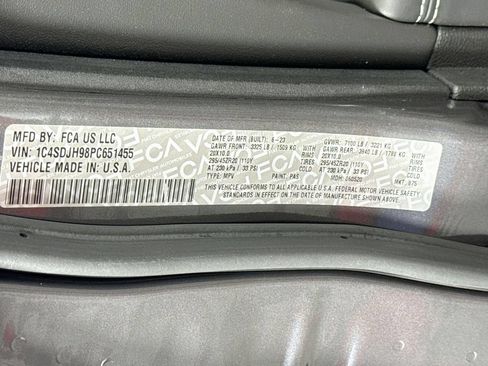 Used 2023 Dodge Durango SRT Hellcat AWD/4WD image 35