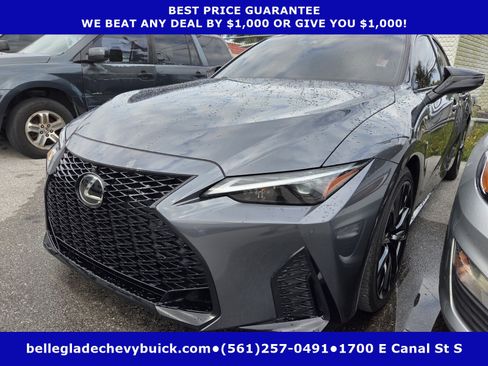 Used 2023 Lexus IS 350 F Sport w/ Navigation Package RWD image 1