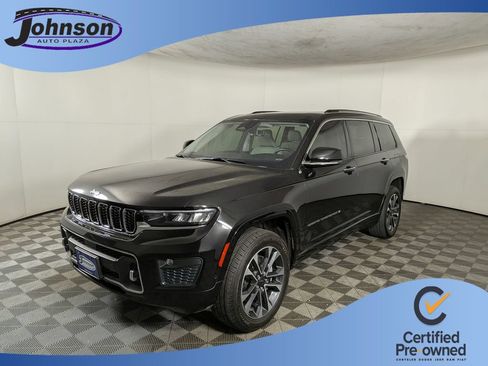 Certified 2021 Jeep Grand Cherokee L Overland w/ Luxury Tech Group IV AWD/4WD image 1