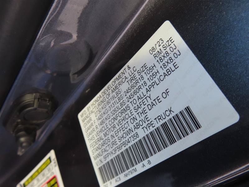 Used 2023 Honda Ridgeline RTL image 34