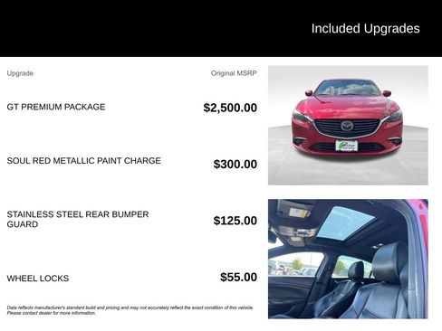 Used 2017 MAZDA MAZDA6 Grand Touring FWD image 10