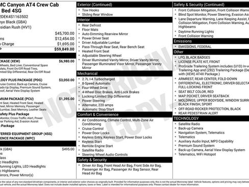 New 2025 GMC Canyon AT4 w/ AT4X Package image 6