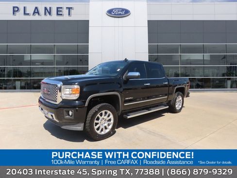 Used 2015 GMC Sierra 1500 Denali w/ Driver Alert Package AWD/4WD image 1