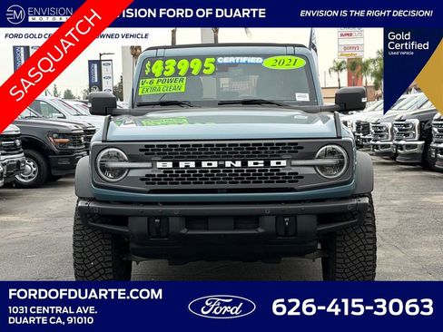 Certified 2021 Ford Bronco Badlands image 3