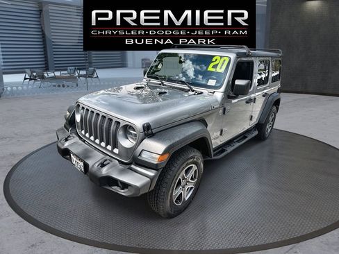 Used 2020 Jeep Wrangler Unlimited Sport S AWD/4WD image 1