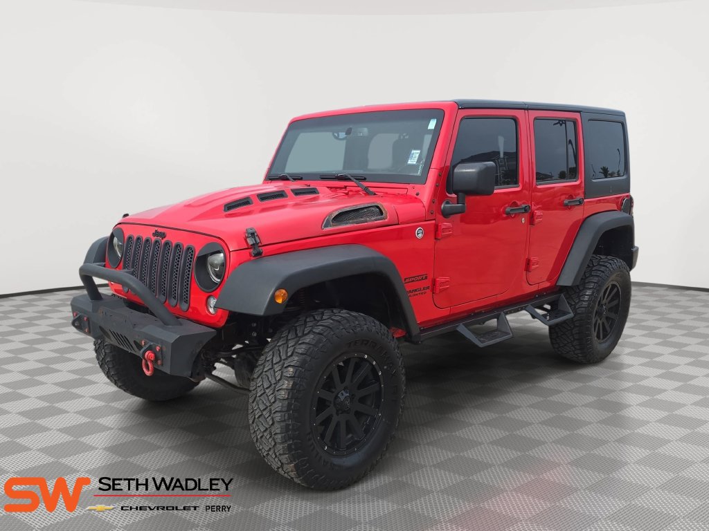 Used 2015 Jeep Wrangler Unlimited Sport w/ Quick Order Package 24S AWD/4WD image 3