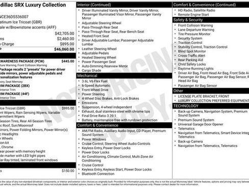 Used 2013 Cadillac SRX Luxury w/ Driver Awareness Package FWD image 8