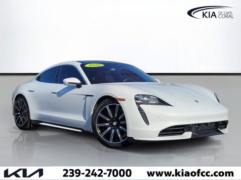 Used 2020 Porsche Taycan Turbo AWD/4WD image 1