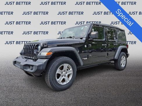 Used 2021 Jeep Wrangler Unlimited Sport image 3