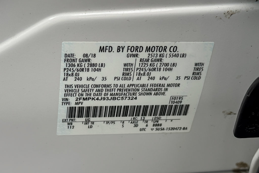Used 2018 Ford Edge SEL w/ Equipment Group 201A AWD/4WD image 23