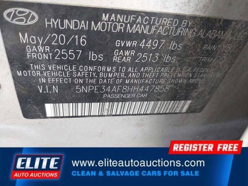 Used 2017 Hyundai Sonata Sport w/ Value Edition Package 02 image 18